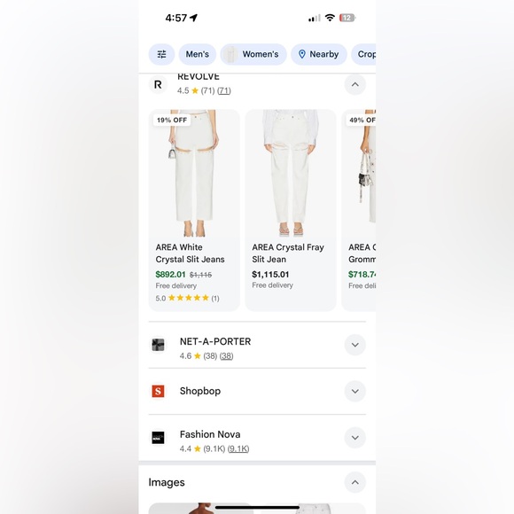 Area crystal pants - Picture 2 of 3